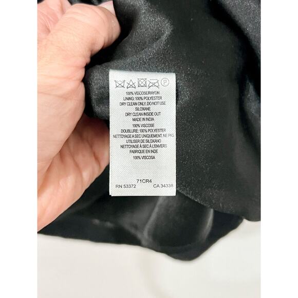 French Connection Embellished Sequin Short Sleeve Mini Shift Dress Black Women 0 - Picture 5 of 5